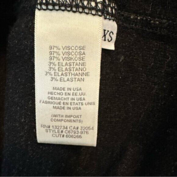 Cloth & Stone | Women's Heather Dark Gray Soft Knit Sheath Dress Size XS - Picture 8 of 9